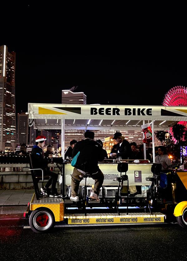 〈横浜ビアバイク〉ほろ酔いでペダルを漕げば、ひとや街と出会う新感覚ツーリズム。