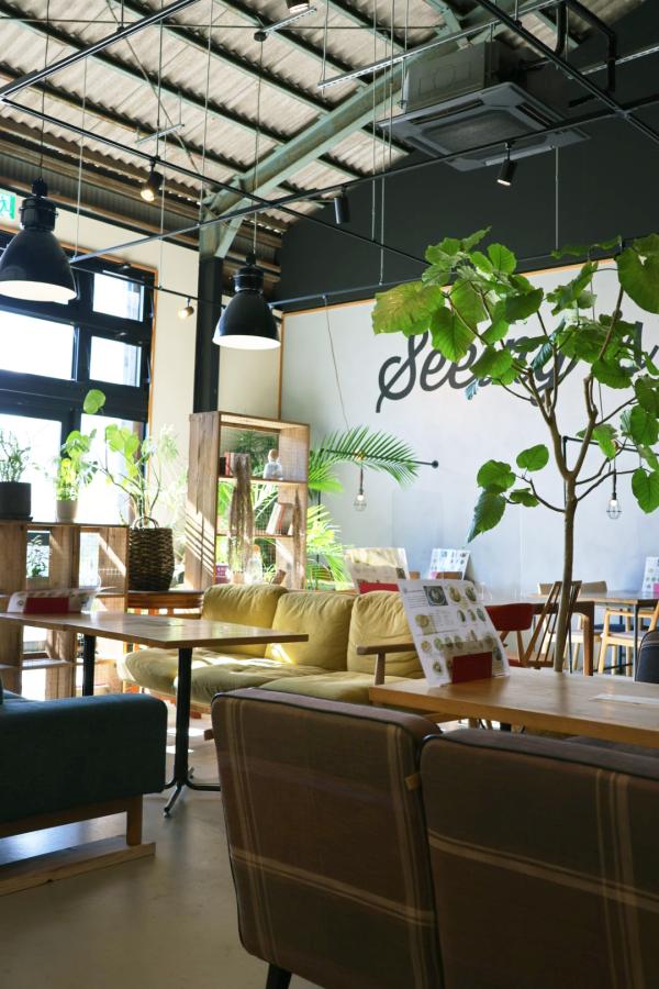 沼津港近くの〈Mission Bay〉は、のんびり過ごせるカフェと雑貨のお店。